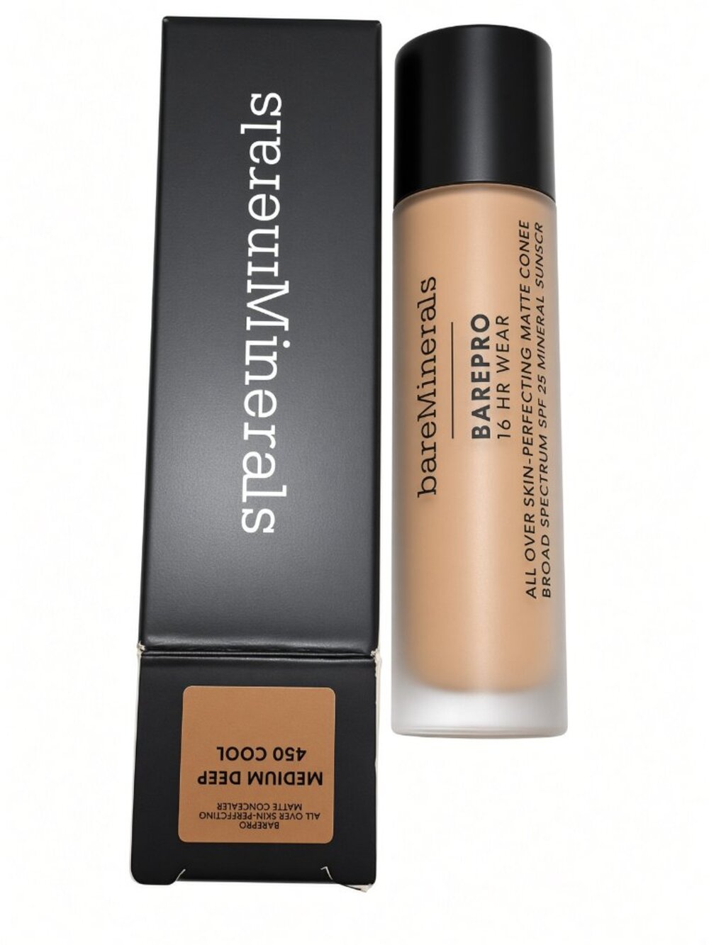 bareMinerals BAREPRO 16HR Concealer Medium Deep 450 Cool New